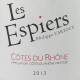 CÔTES DU RHÔNE 2013 - DOMAINE LES ESPIERS