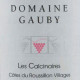 COTES DU ROUSSILLON VILLAGES 2017 'LES CALCINAIRES' - DOMAINE GAUBY