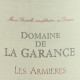 COTEAUX DU LANGUEDOC 2012 - DOMAINE DE LA GARANCE