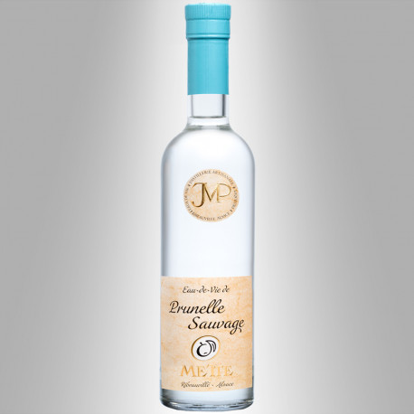 EAU DE VIE DE PRUNELLE SAUVAGE - DISTILLERIE METTÉ