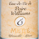 EAU DE VIE DE POIRE WILLIAMS - DISTILLERIE METTÉ