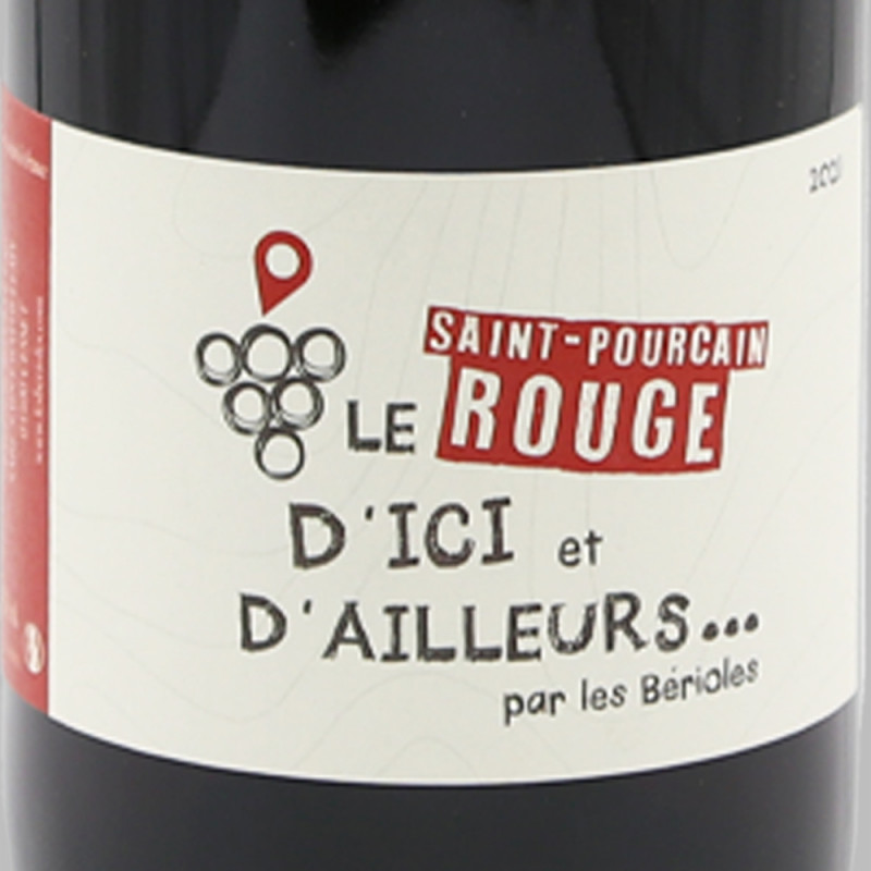 Saint Pourcain Rouge 2021 - vin rouge de Loire - Nicolas